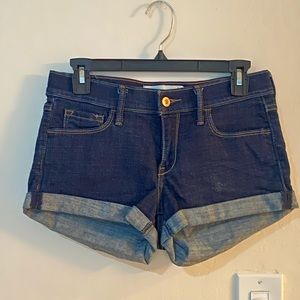 Blue jeans shorts